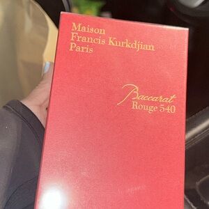 Maison Francis Kurkdjian Red Baccarat Rouge 540 Box